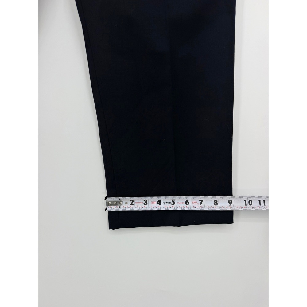 NEW Lauren Ralph Lauren Navy Blue 100% Wool Pleated Ultraflex Dress Pants 42x30 - Picture 12 of 12